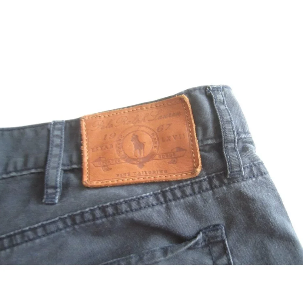 Men Polo Ralph Lauren Slim Fit Cotton Pants Sz 40/32 (MP372)